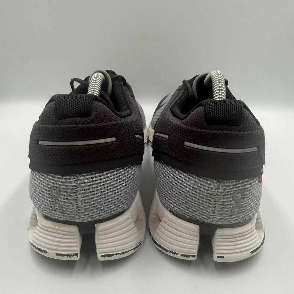 On Cloud X Black Grey White Running Shoes Men's Size 11.5 Low Top Sneakers - Picture 6 of 10